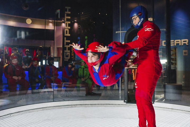 Baltimore Indoor Skydiving Experience with 2 Flights & Personalized Certificate