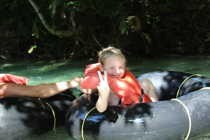 Dunn's River Falls and Jungle River Tubing Adventure Tour from Port Antonio