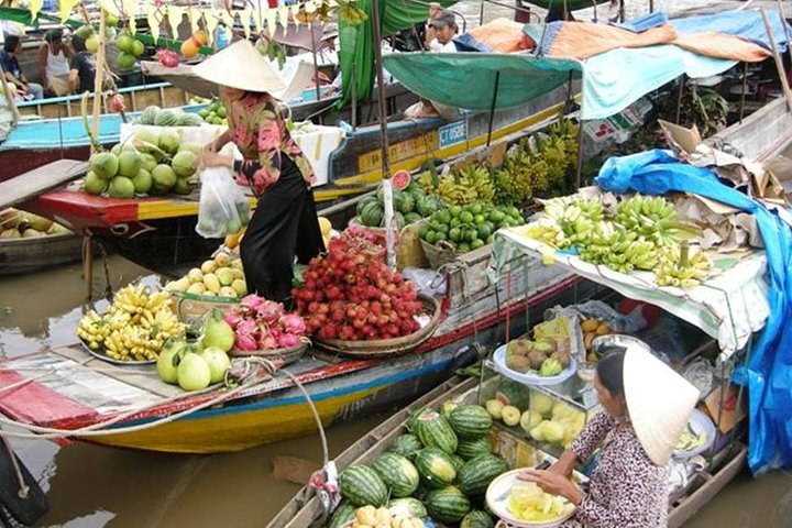 Cai Rang Floating Market & Mekong Delta 2-Day Tour from HCM City