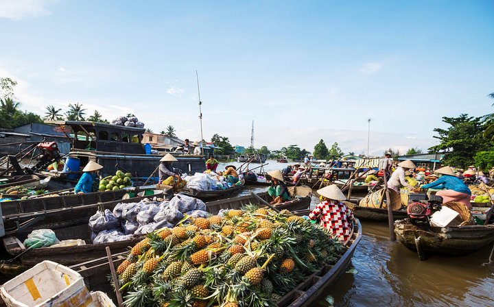 Cai Rang Floating Market & Mekong Delta 2-Day Tour from HCM City