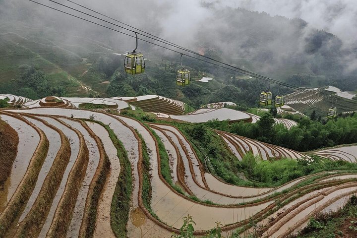 Longji Rice Terraces with the Dazhai Cable Car Private Day Tour