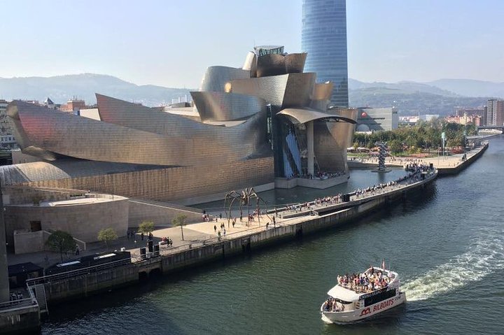 Bilbao, Guggenheim and Gaztelugatxe from San Sebastian