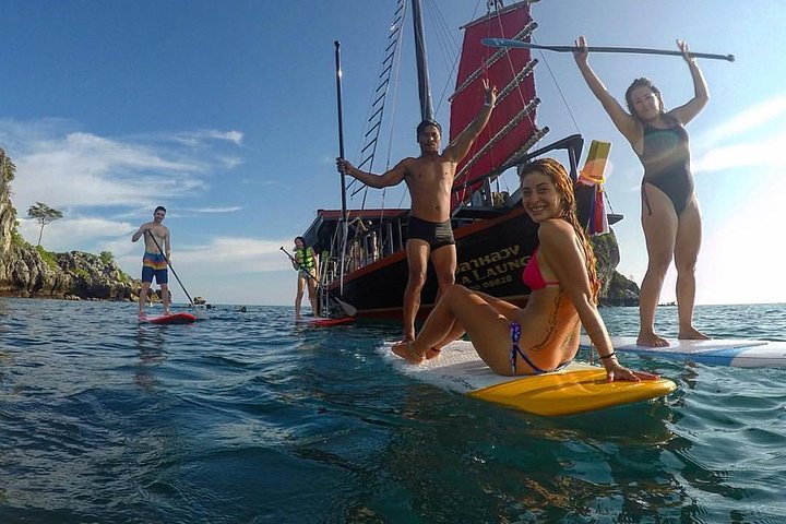 Krabi 4 Island Sunset Snorkeling Cruise + Bioluminescent Swim