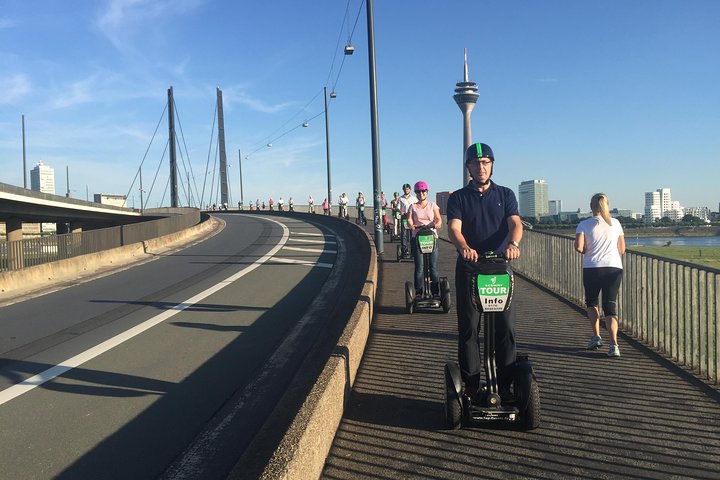 Düsseldorf Segway Rhein Tour: Rhine River Experience