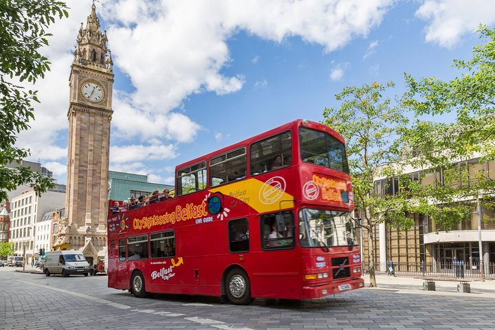 City Sightseeing Belfast Hop-On Hop-Off Bus and Bookable Extras