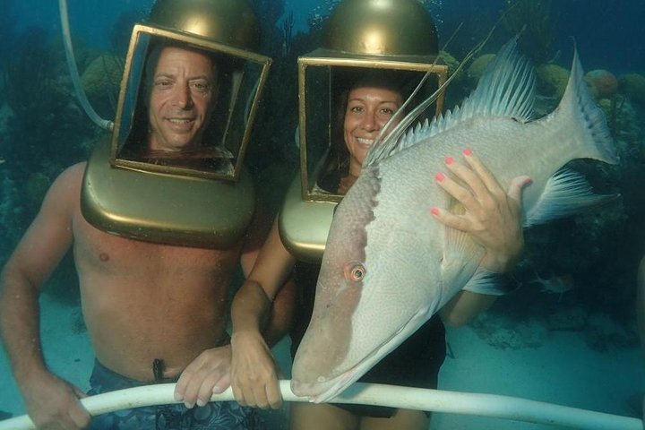 Hartley Helmet Diving in Bermuda