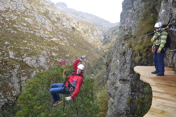 Ziplining in Elgin