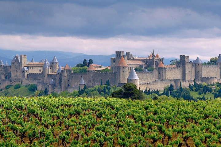 Toulouse : Carcassonne Day Trip by Coach with audio guides