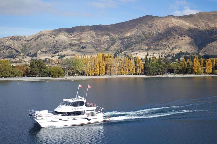 Lake Wanaka 1-Hour Cruise Including Wine and Cheese