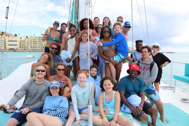 The Best Catamaran Day Sail in St Maarten (public, not private)