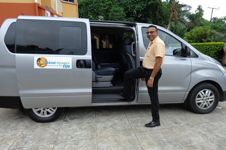 Airport Taxi Transfers from Seychelles Airport to Mahe Ferry Terminal - Shared