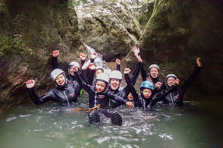 Bled: Family Canyoning at Jerečica, Kids 120cm+, Free photos