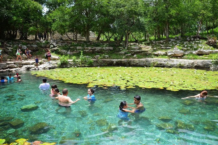 Dzibichaltun Mayan Ruins & Beach Break Excursion