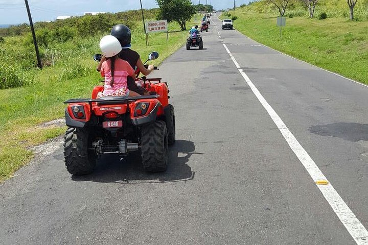 Sunny Blue Rentals in St Kitts for ATV and Dune Buggy Combo Tours