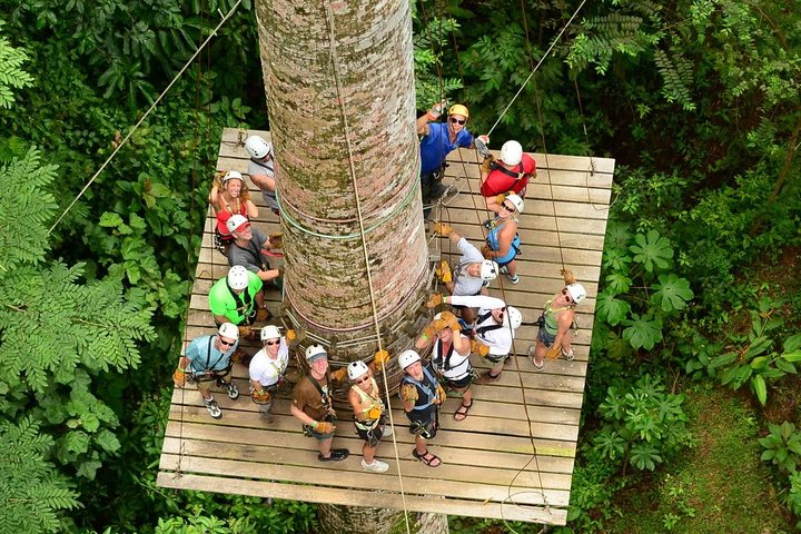 Ocean View Zip Line + 3hr ATV & Waterfalls Combo Tour