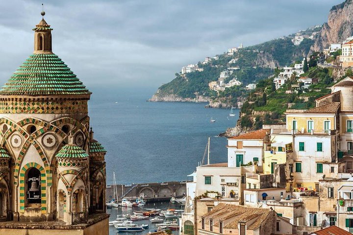 Full-day Sorrento, Amalfi Coast, Pompeii from Naples or Salerno