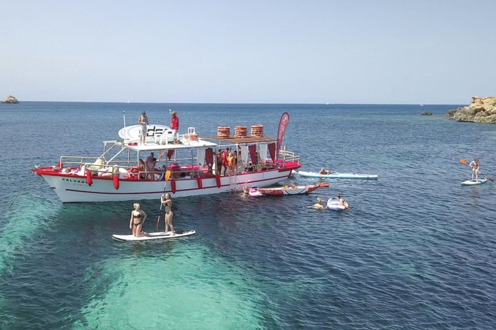 3 Hours All Inclusive Boat Trip Ibiza