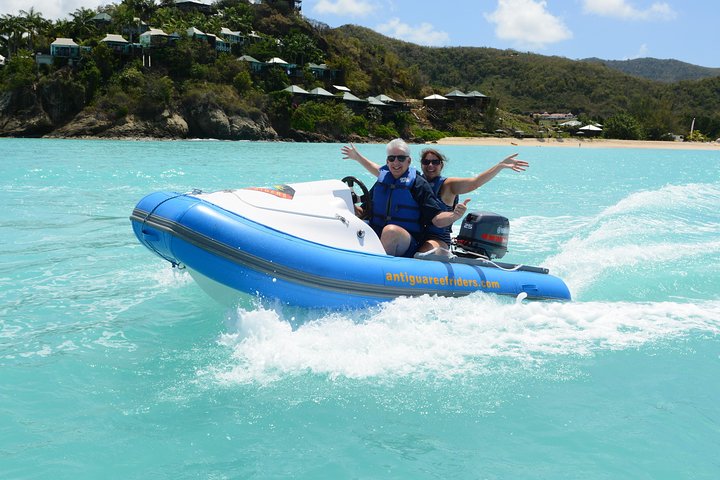 Antigua Reef Riders Self-Drive Boat and Snorkeling Tour