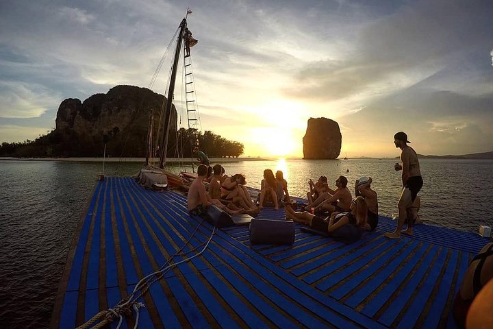 Krabi 4 Island Sunset Snorkeling Cruise + Bioluminescent Swim