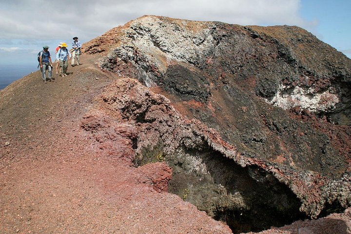 Sierra Negra Volcano Walking Tour in Isabela Island (shared)