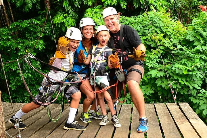 Ocean views Zip Line Canopy Tour in Jaco Beach and Los Suenos