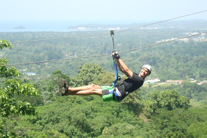 Puntarenas Zipline & River Boat Tour. Puntarenas Shore Excursion