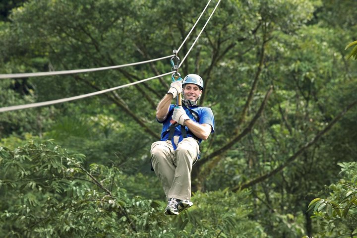Puntarenas Zipline & River Boat Tour. Puntarenas Shore Excursion
