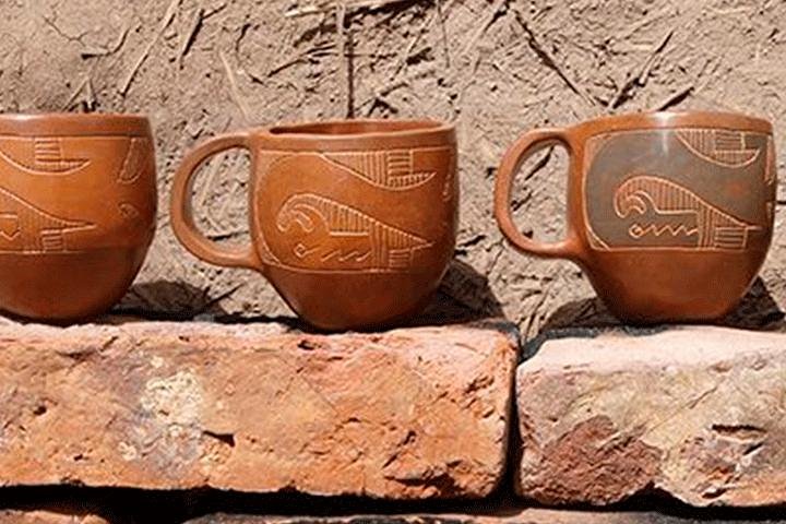 Overflight Nazca Lines ,Trip Cantalloc Aqueduct, Ceramic: NASCA