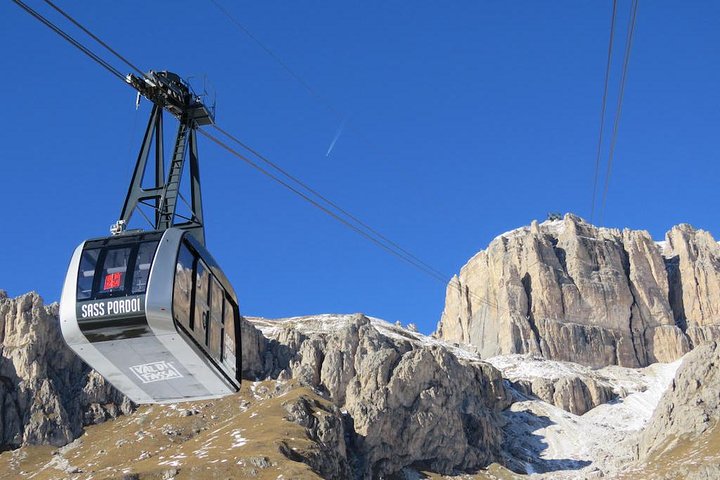 From Bolzano: Private Day Tour by car: The Great Dolomites Road