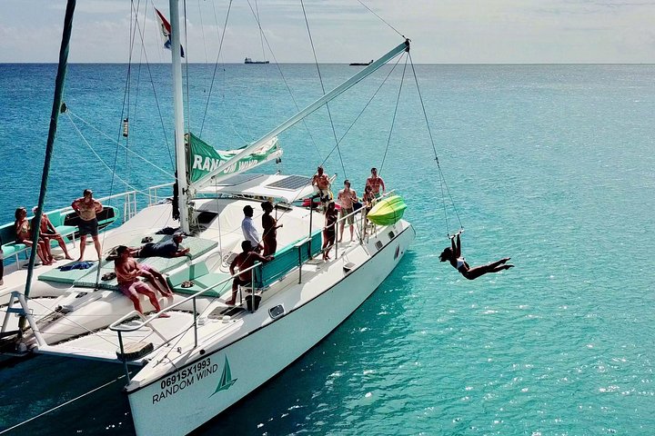 The Best Catamaran Day Sail in St Maarten (public, not private)