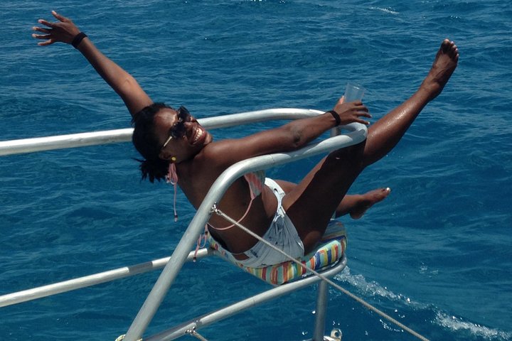 The Best Catamaran Day Sail in St Maarten (public, not private)