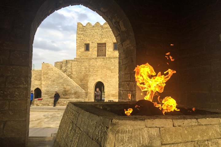 Gobustan & Mud, Fire Temple, Burning Mountain (Group & Private)