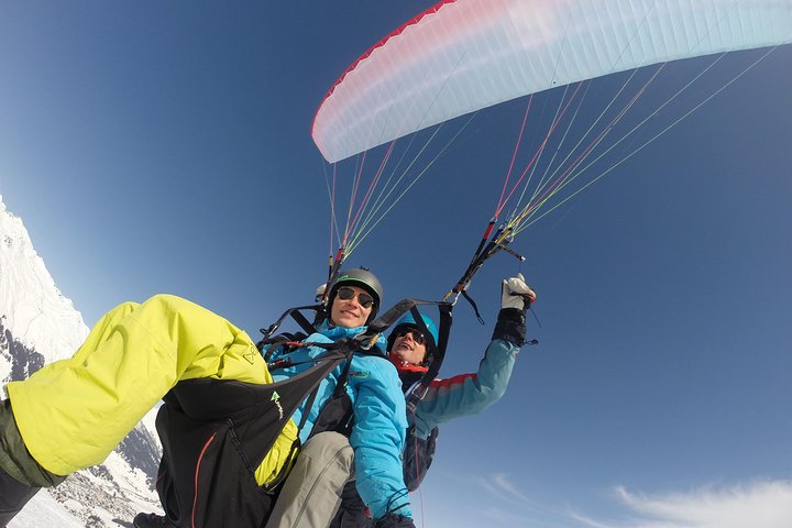 Davos Absolutely Free Flying Paragliding Tandem Flight 1'000 Meters High