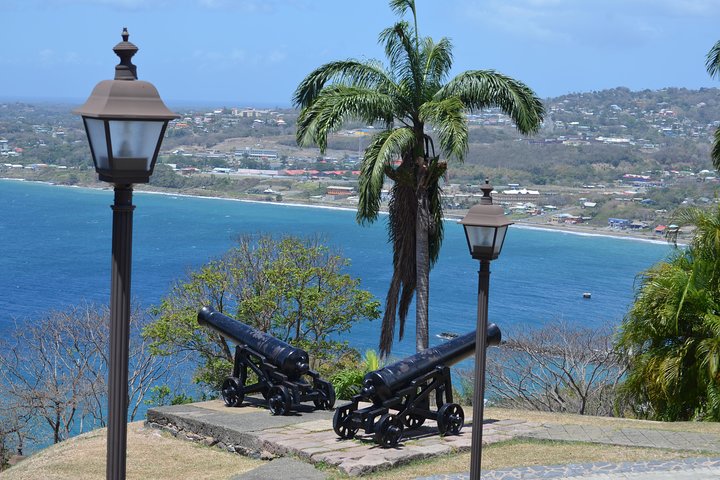 Tobago Buccoo Reef Glass Bottom Boat Cruise and Island Sightseeing Tour