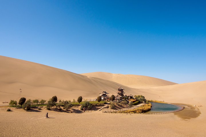 Dunhuang Private Silk Road Day Tour: Mogao Caves, Crescent Spring