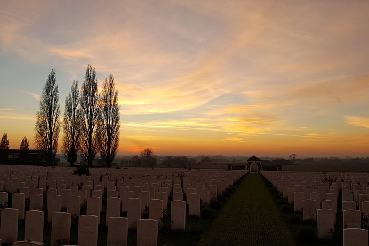 Canadian Somme and Flanders battlefield tour 2 days starting from Lille or Arras