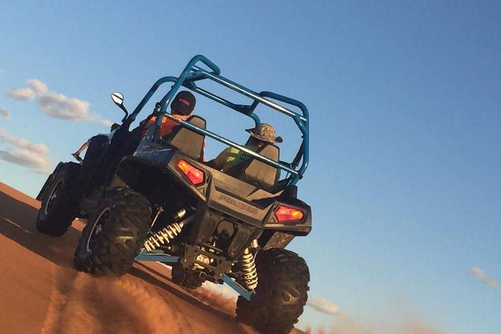 Buggy Biking in Merzouga Dunes Desert Erg Chebbi