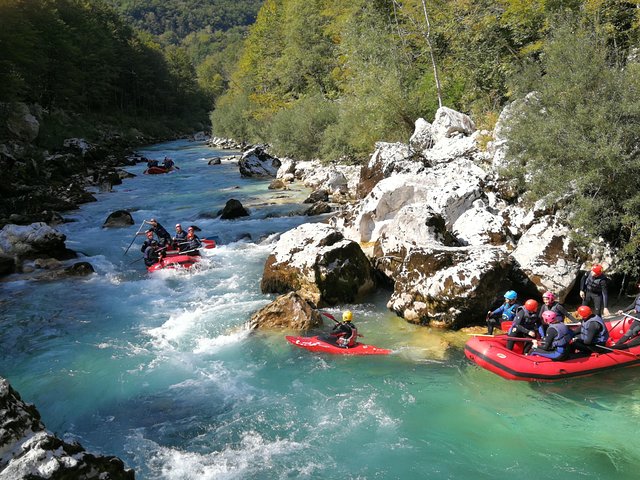 Premium RAFTING on Soca River. Photo service. Families welcome.