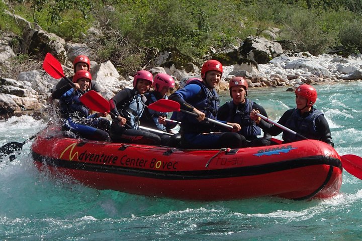 Premium RAFTING on Soca River. Photo service. Families welcome.