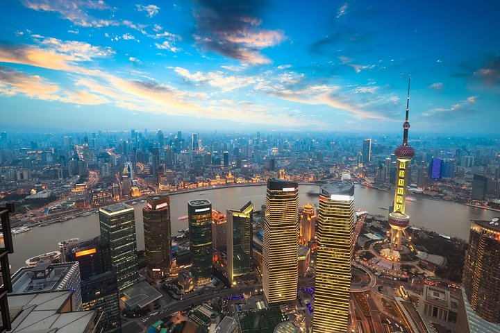 Zhujiajiao Water Town and Shanghai City Private Day Tour