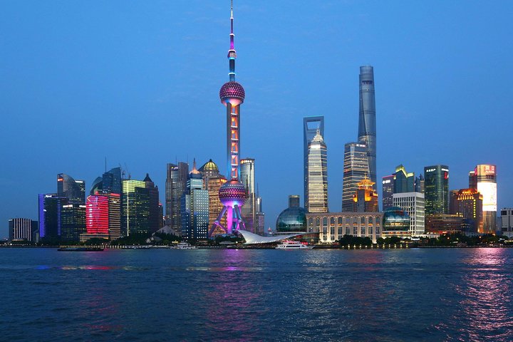 Zhujiajiao Water Town and Shanghai City Private Day Tour