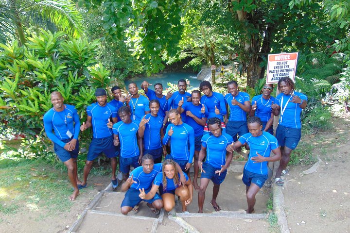 Blue Hole, Secret Falls, and Dunn's River Falls Combo Day-Trip