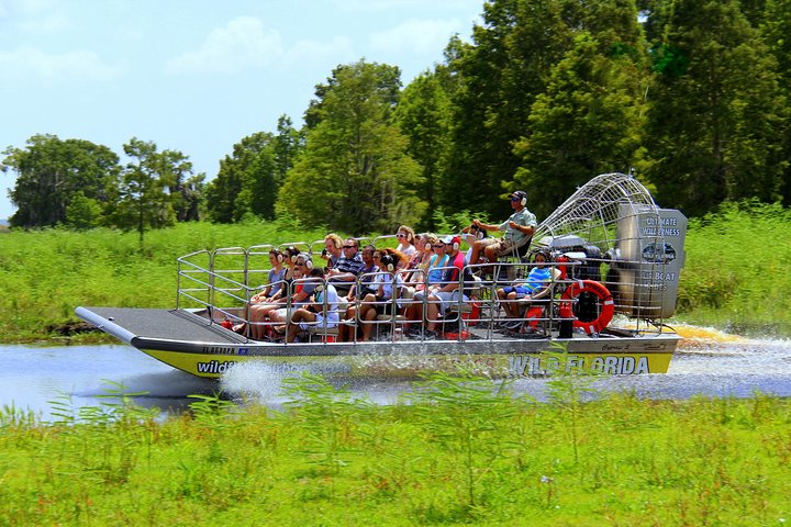 Florida Everglades Airboat Tour and Wild Florida Admission with Optional Lunch