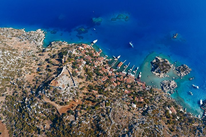 Kas: Kekova Island Sunken City & Historical Sites Boat Tour