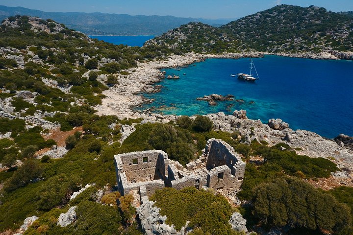 Private Boat Tour to Kekova and Sunken City from Kalkan