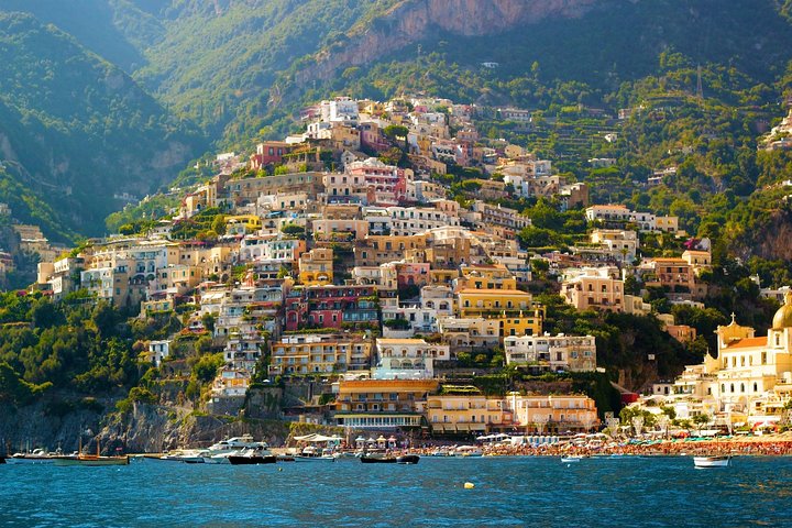 Small Group Amalfi Coast Boat Tour from Naples with Light Lunch