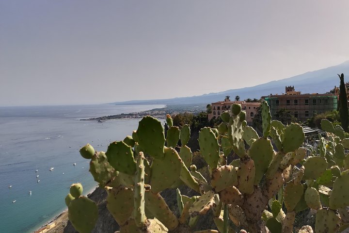 Full Day Taormina and Castelmola Tour with Messina Shore Excursion