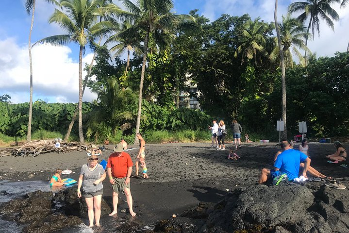 Hilo Shore Excursion: Volcanoes National Park & Black Sand Beach