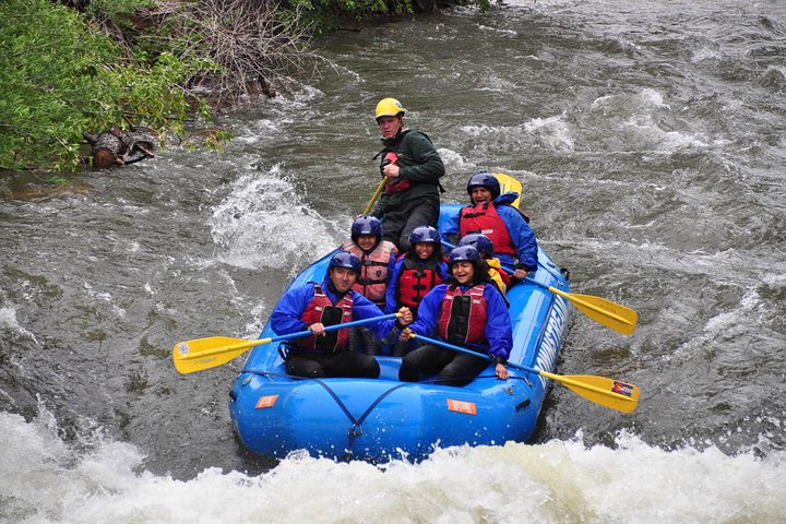 Beginner Whitewater Rafting on Historic Clear Creek