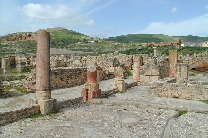 DAY TRIP TO Dougga & Bulla Regia , DEPARTURE FROM Tunis